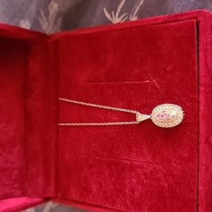 Affinity diamond necklace